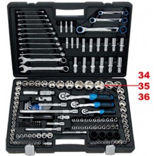 Professional Tool Set 170 PCS - 1/4, 3/8 & 1/2 DR. SOCKET SET